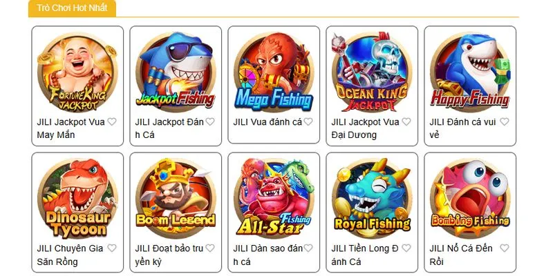 Sân chơi có sự liên kết với tất cả các ngân hàng có danh tiếng
