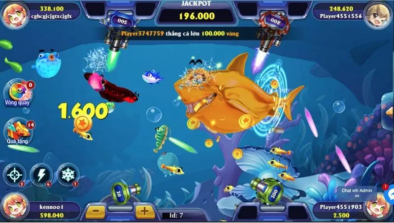 Khuyến mãi khi chơi game Bắn Cá Rồng